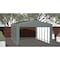 Shelterlogic ShelterTube Wind and Snow-Load Rated Garage, 12x23x8 Green SQAACC0104C01202308 - alternate 1